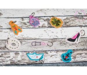 Stickserie ITH - Anhänger Mix 1